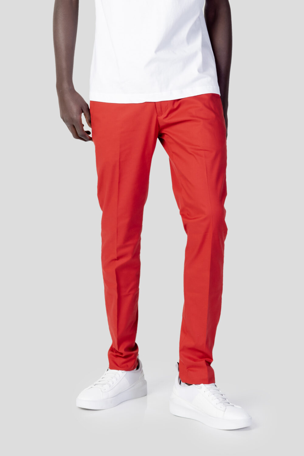 Pantaloni da completo Antony Morato bonnie slim fit in t Rosso - Foto 1