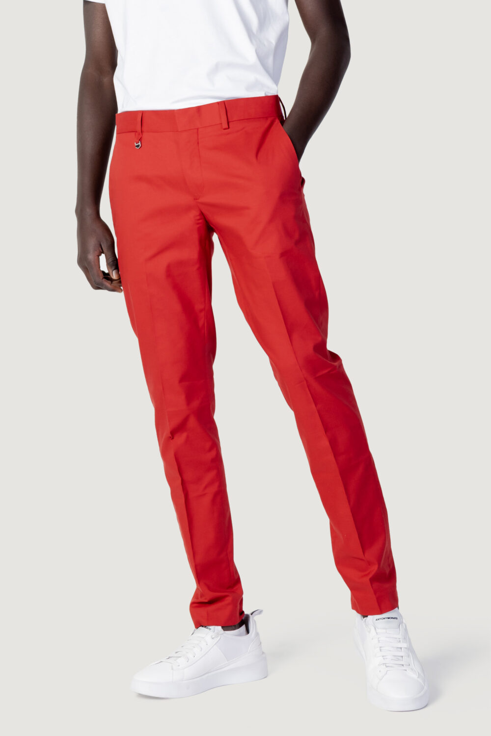 Pantaloni da completo Antony Morato bonnie slim fit in t Rosso - Foto 6