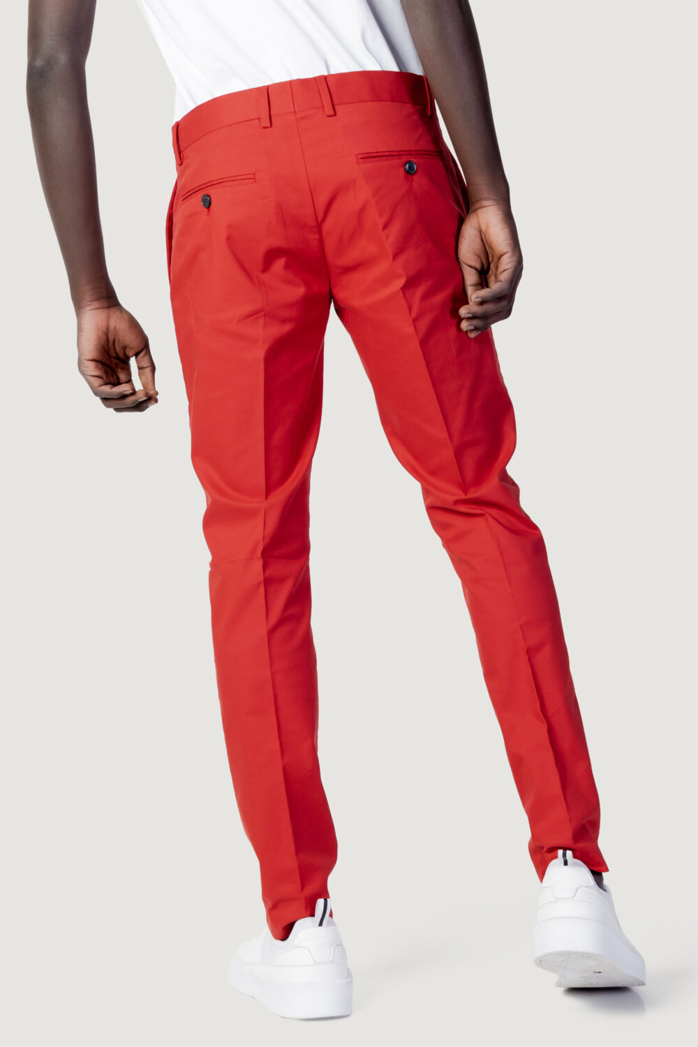 Pantaloni da completo Antony Morato bonnie slim fit in t Rosso - Foto 7