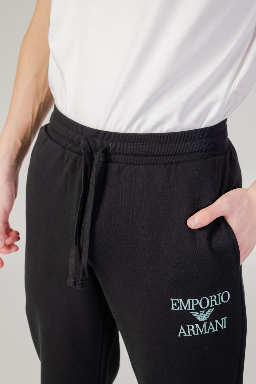 Pantaloni sportivi Emporio Armani Underwear Nero - Foto 2