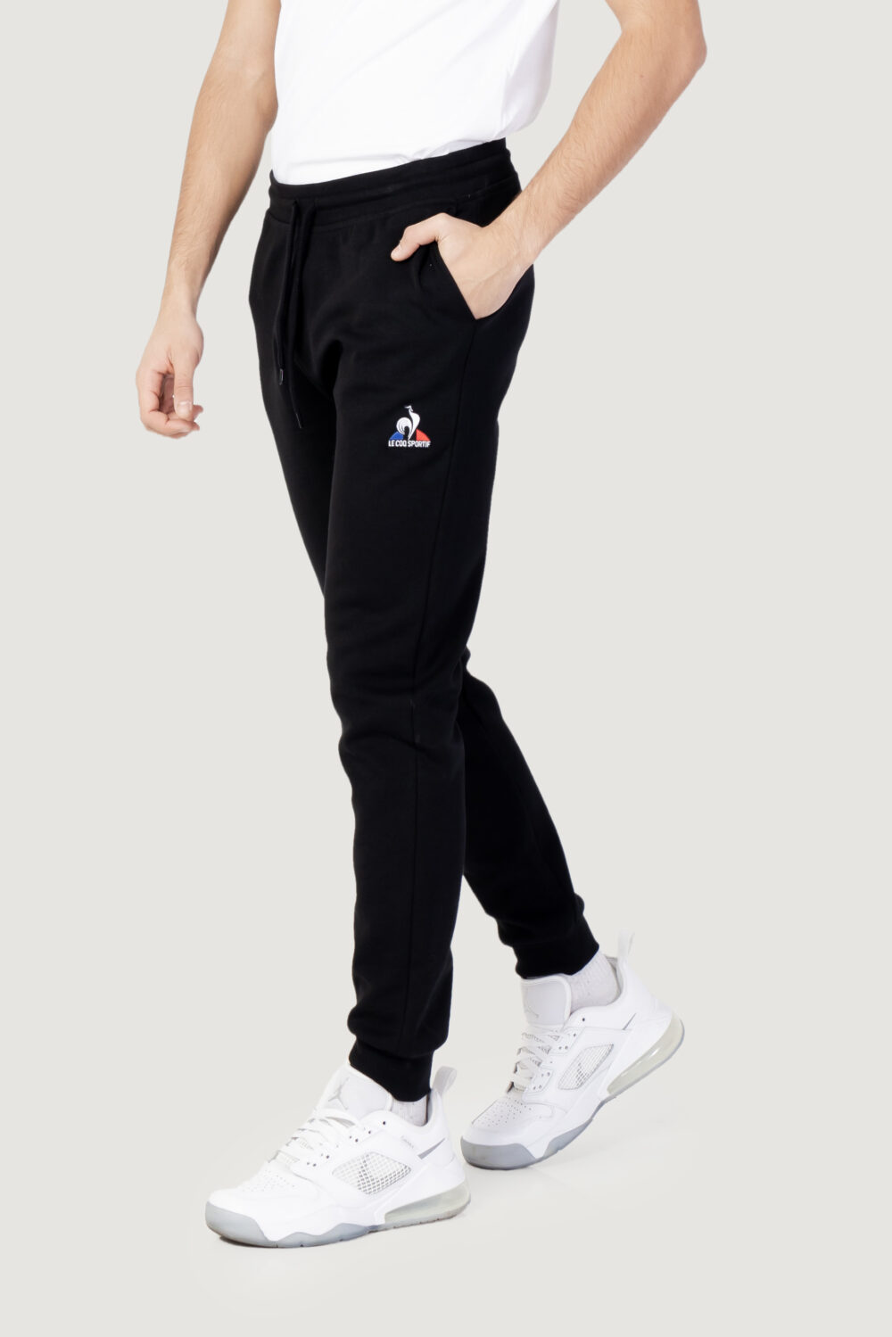 Pantaloni sportivi LE COQ SPORTIF ess pant regular n°4 Nero - Foto 1