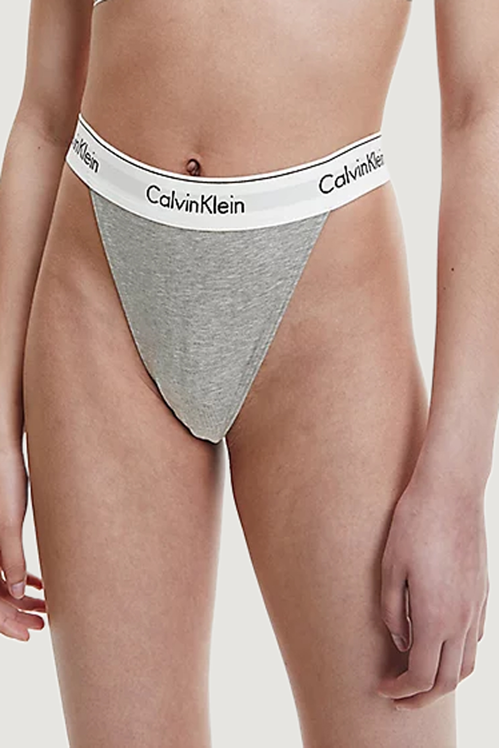 Slip e perizoma Calvin Klein Underwear string thong Grigio - Foto 5
