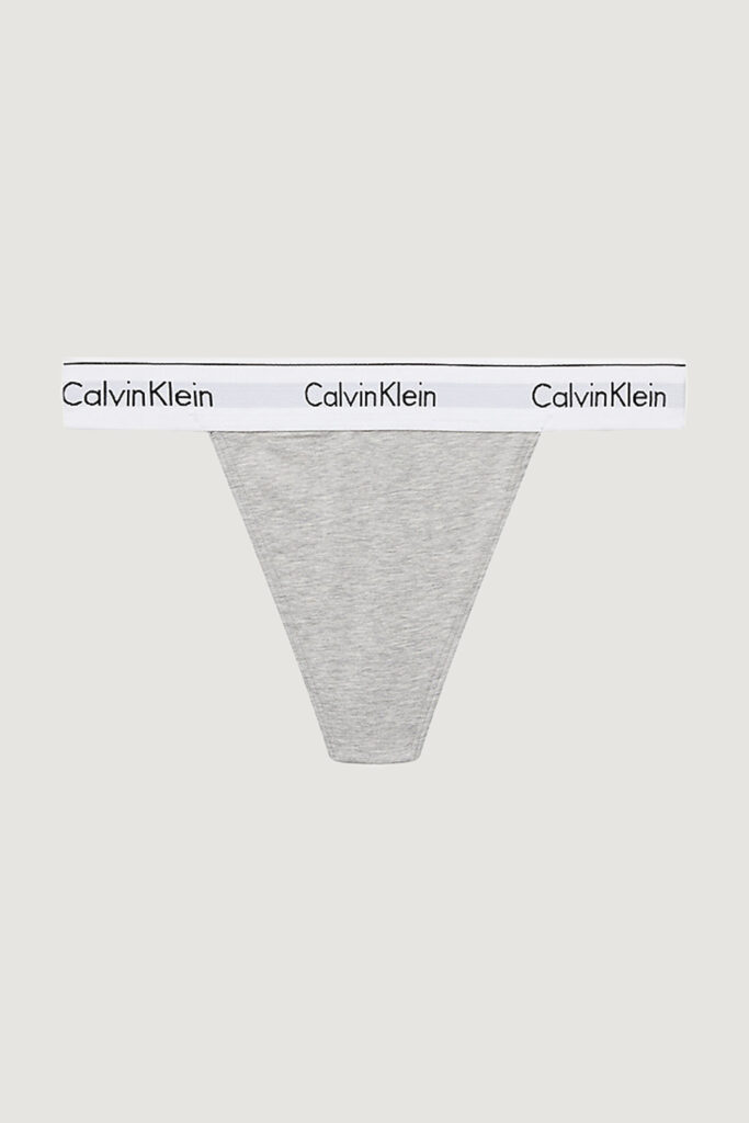Slip e perizoma Calvin Klein Underwear string thong Grigio