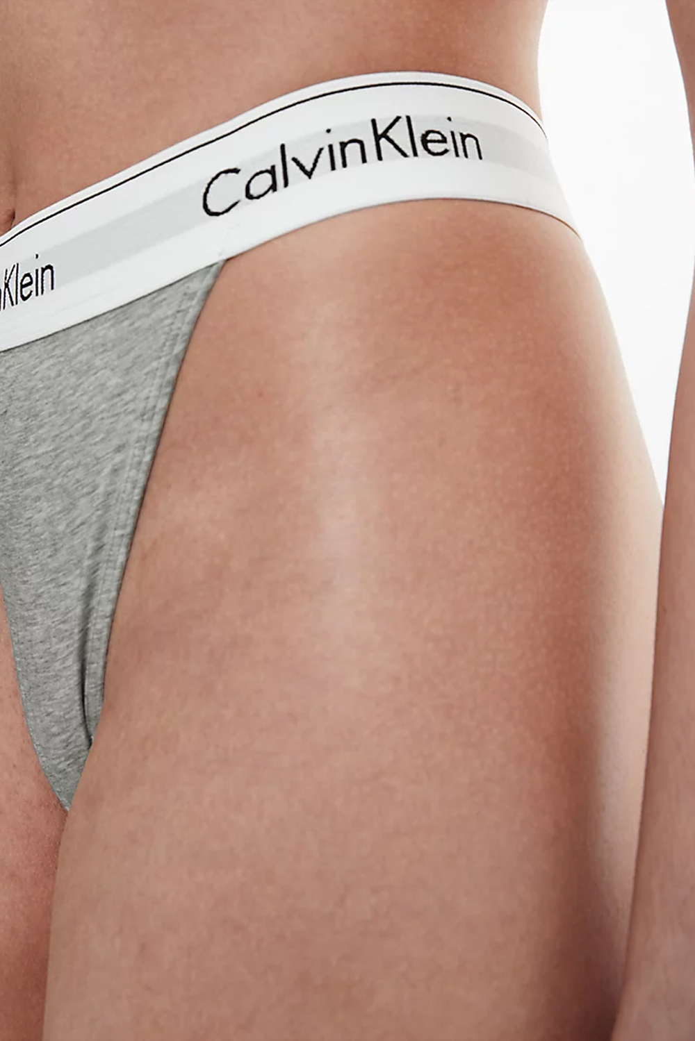 Slip e perizoma Calvin Klein Underwear string thong Grigio - Foto 3