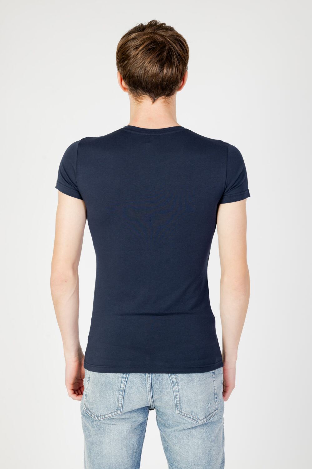T-shirt intimo Emporio Armani Underwear crew neck s/sleeve Blu - Foto 3