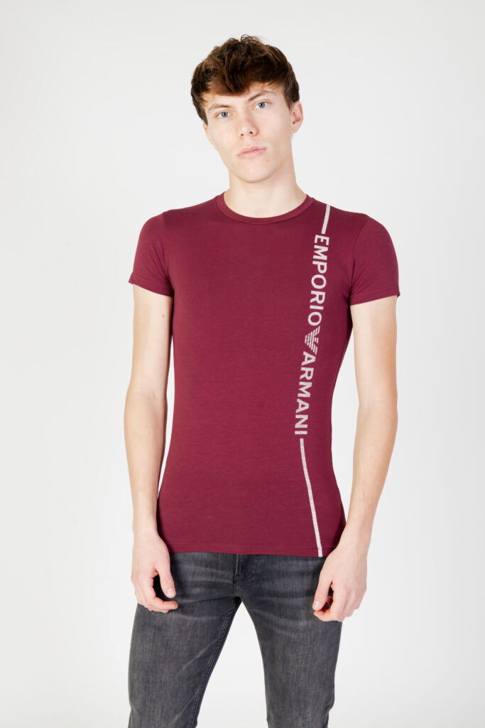 T-shirt Emporio Armani Underwear crew neck s/sleeve Bordeaux
