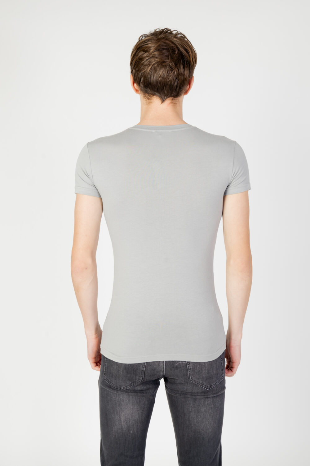 T-shirt intimo Emporio Armani Underwear crew neck s/sleeve Grigio - Foto 3
