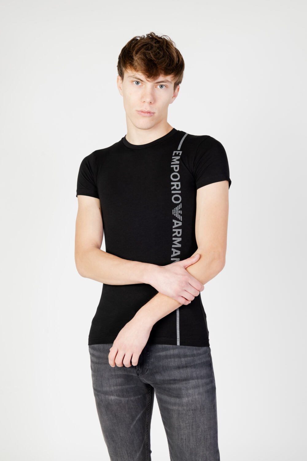 T-shirt intimo Emporio Armani Underwear crew neck s/sleeve Nero - Foto 1