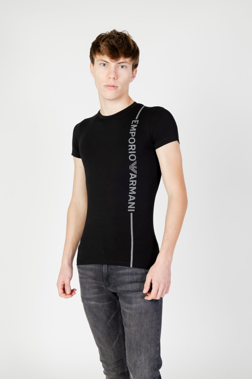 T-shirt intimo Emporio Armani Underwear crew neck s/sleeve Nero - Foto 3