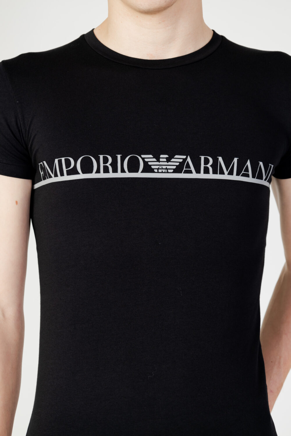 T-shirt intimo Emporio Armani Underwear crew neck s/sleeve Nero - Foto 2