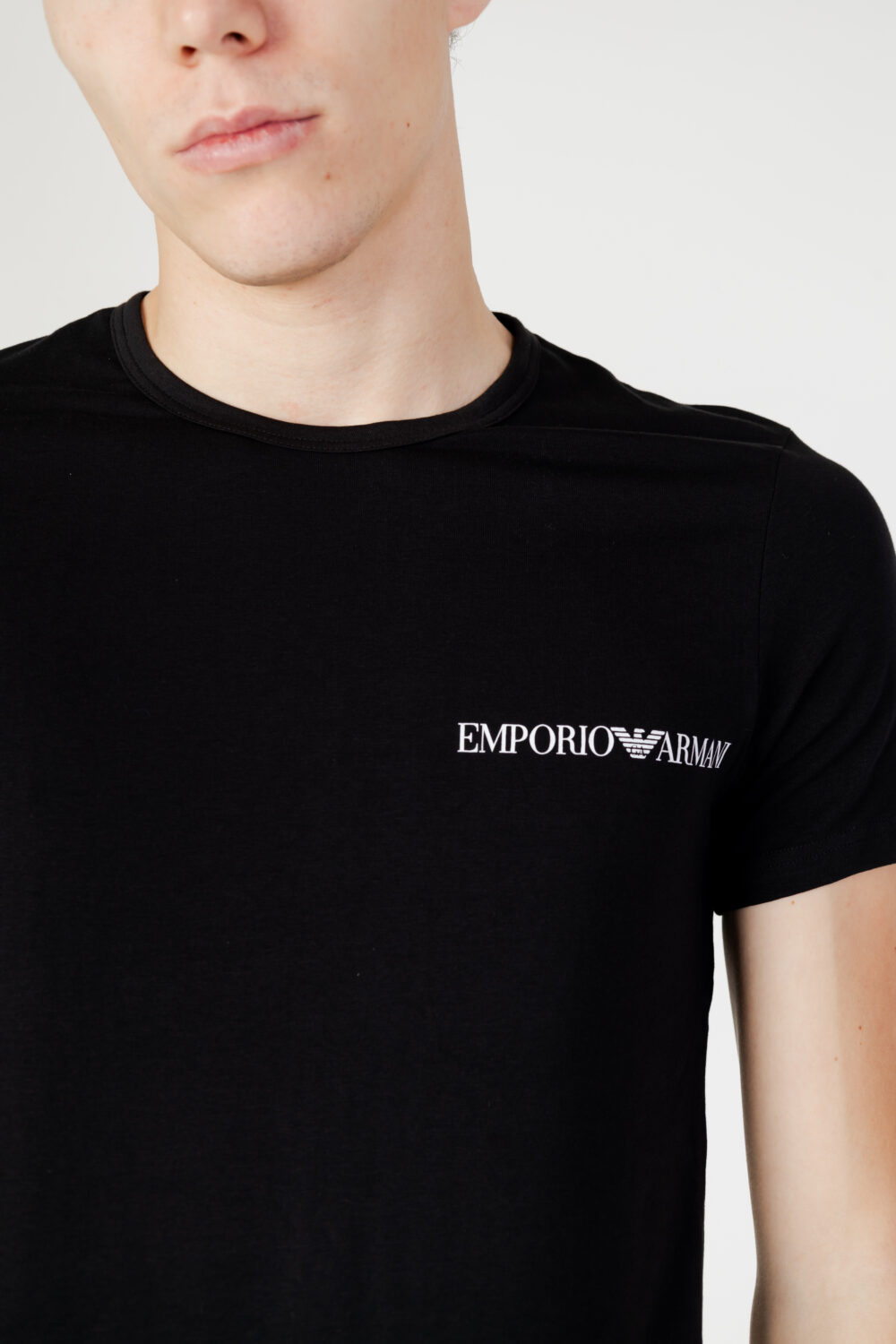 T-shirt intimo Emporio Armani Underwear 2pack crew neck s/s Nero - Foto 3