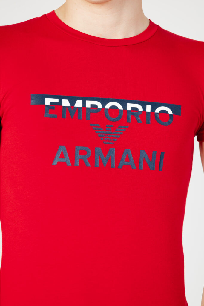 T-shirt Emporio Armani Underwear crew neck s/sleeve Rosso