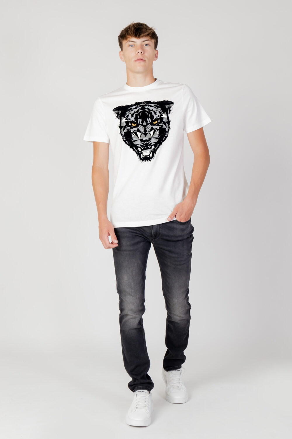 T-shirt Antony Morato new york Bianco - Foto 3