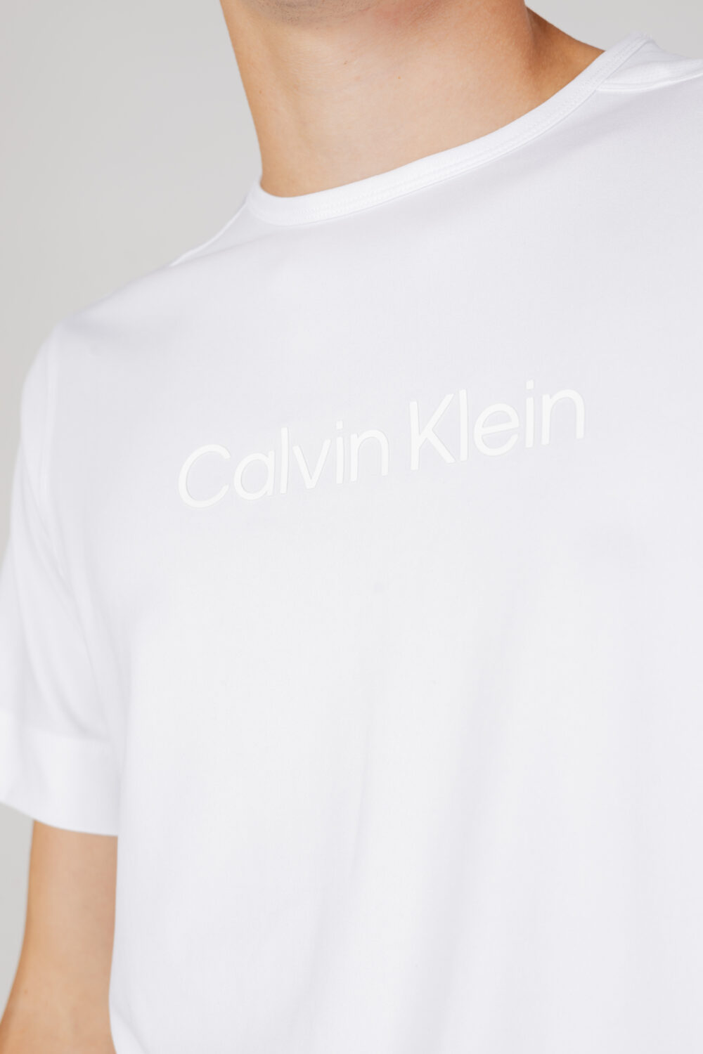T-shirt Calvin Klein Sport wo - ss tee Bianco - Foto 2