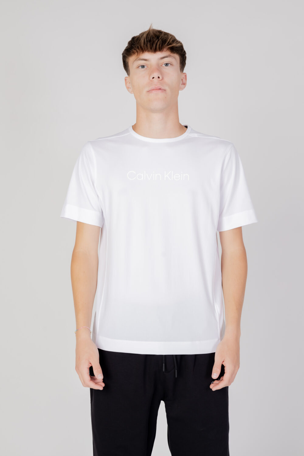 T-shirt Calvin Klein Sport wo - ss tee Bianco - Foto 6