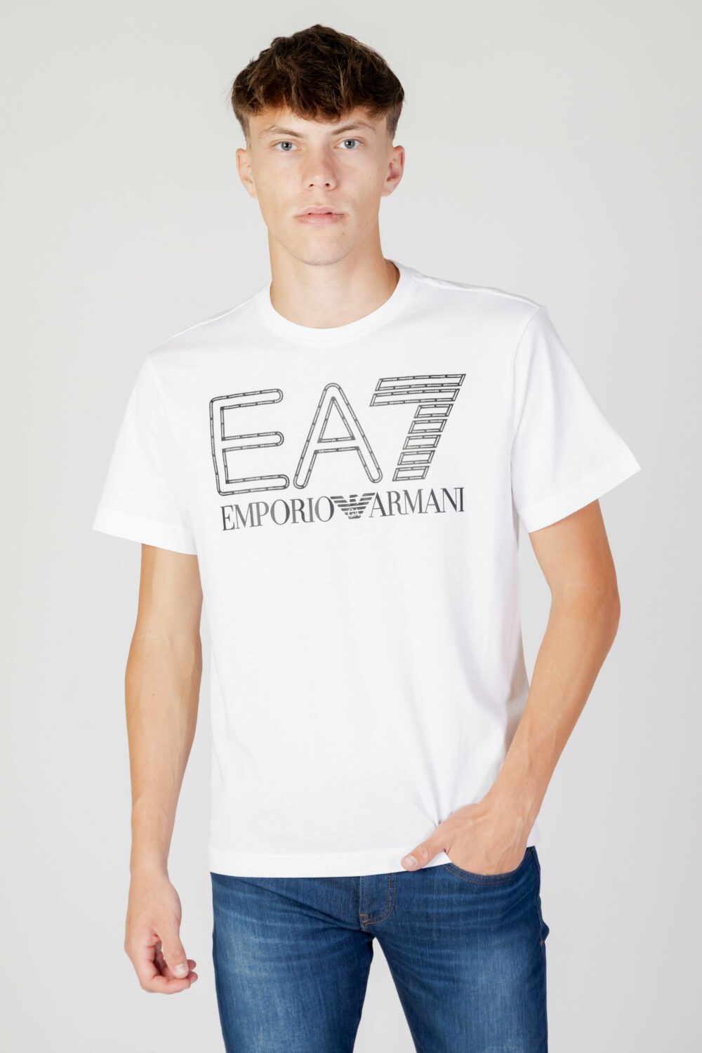 T-shirt EA7 Bianco - Foto 1