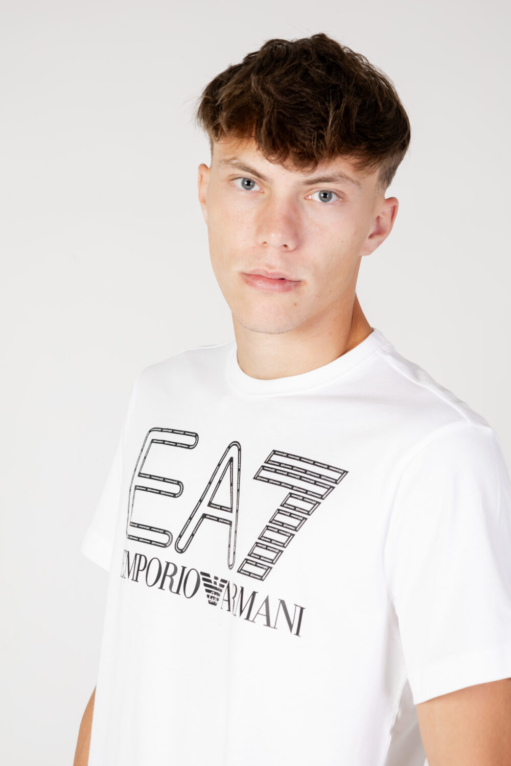 T-shirt EA7 Bianco - Foto 4