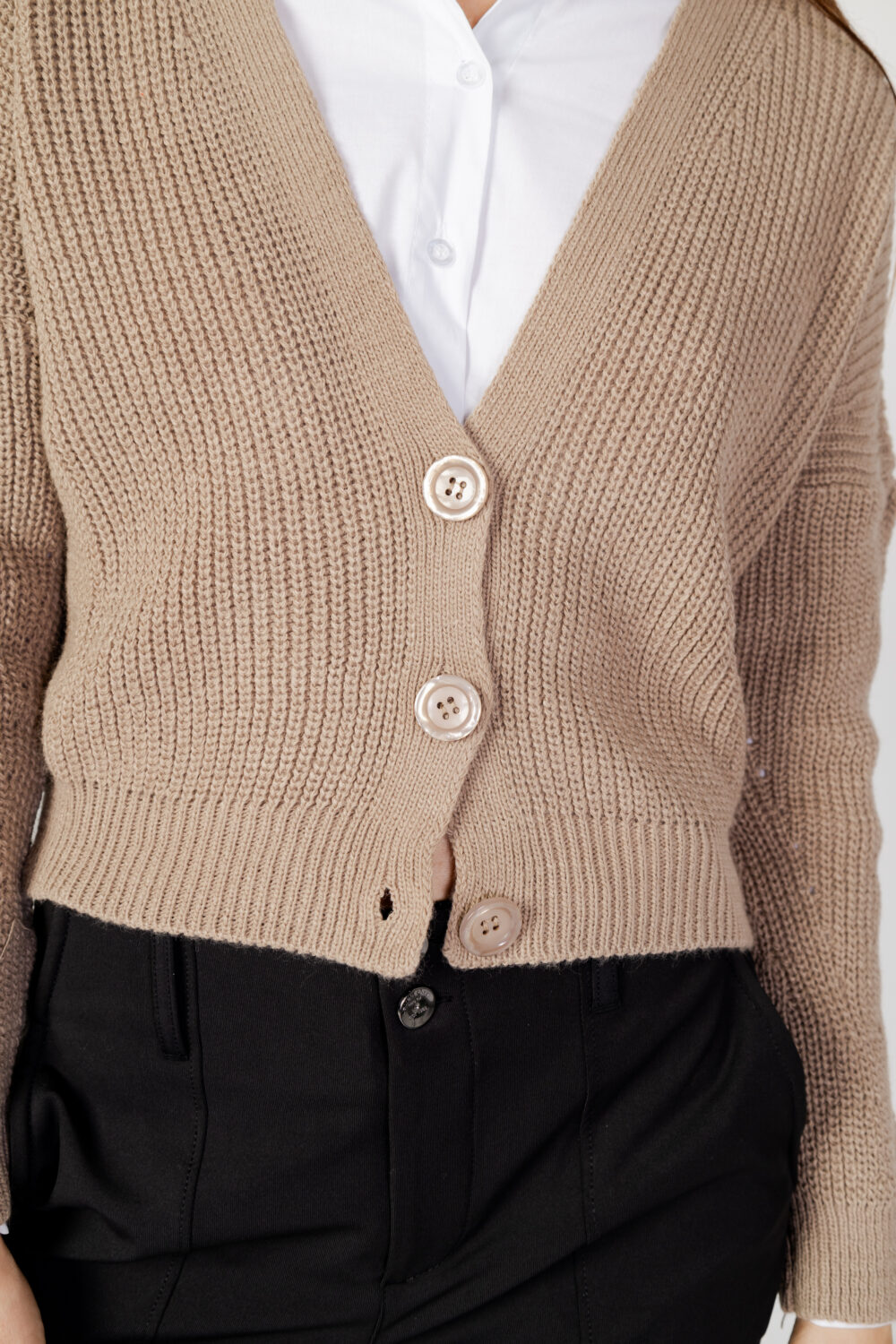 Cardigan Hanny Deep Beige scuro - Foto 2