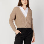 Cardigan Hanny Deep Beige scuro - Foto 1