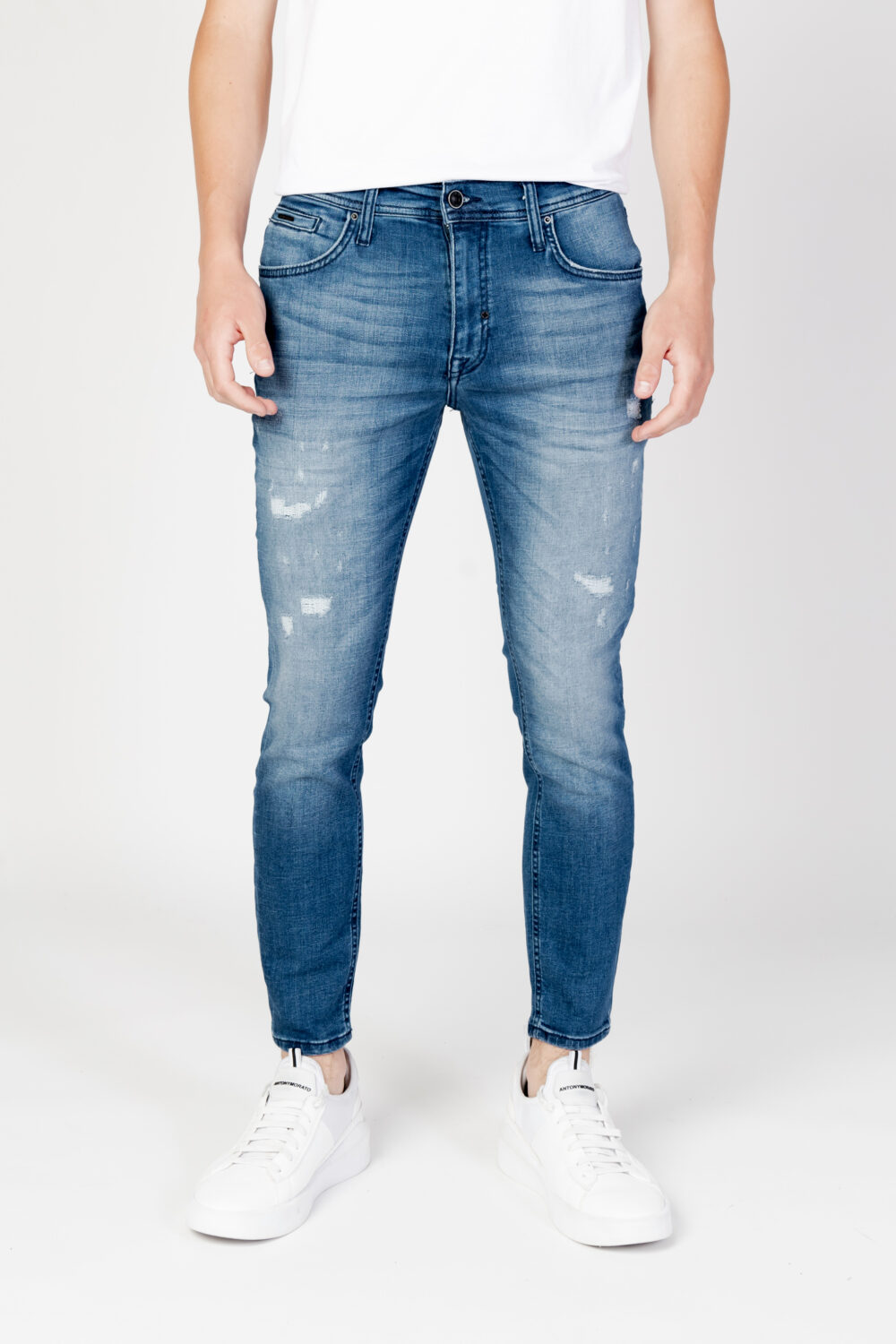 Jeans skinny Antony Morato karl skinny cropped fit Denim - Foto 7