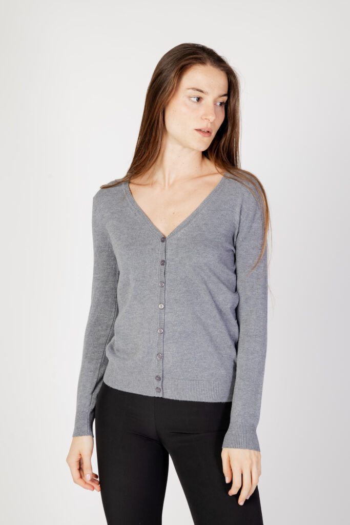 Maglioni e Cardigan Missguided Donna  Missguided - Maglione Con Collo Alto  E Maniche A Trecce Grigio Grigio - Iris Accessori