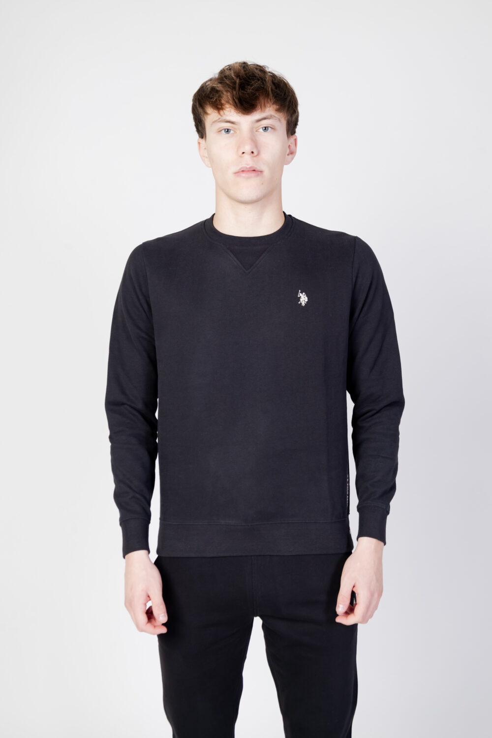 Maglione U.S. Polo Assn. broo mhpd Nero - Foto 6