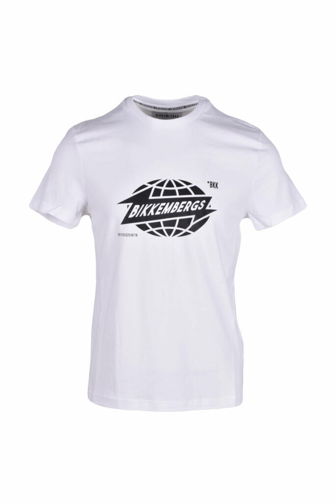 T-shirt BIKKEMBERGS  Bianco