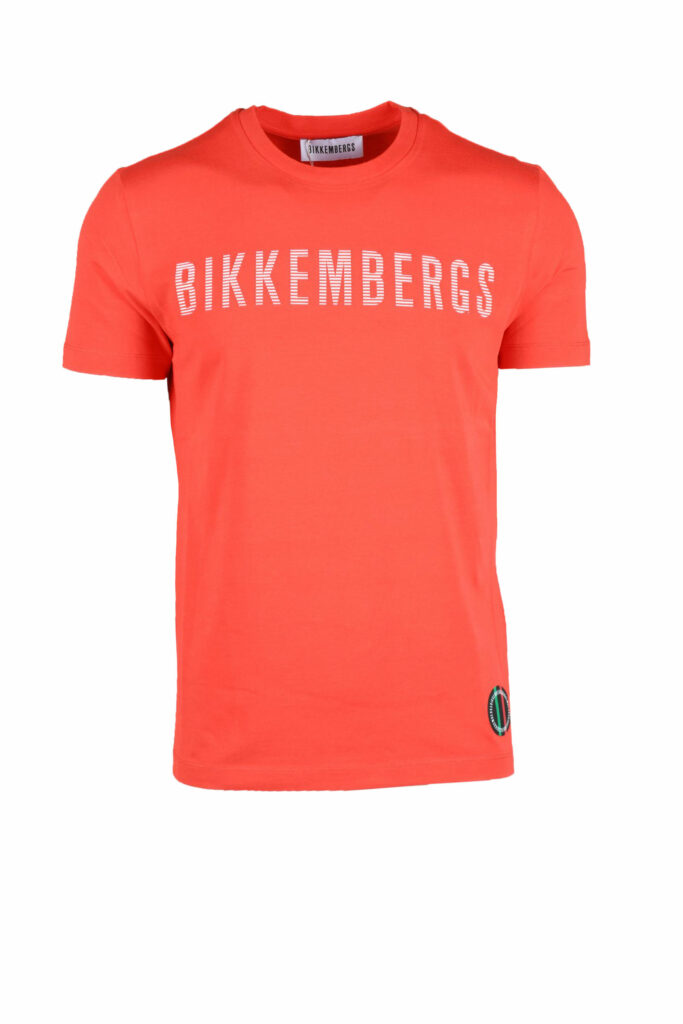 T-shirt BIKKEMBERGS  Rosso