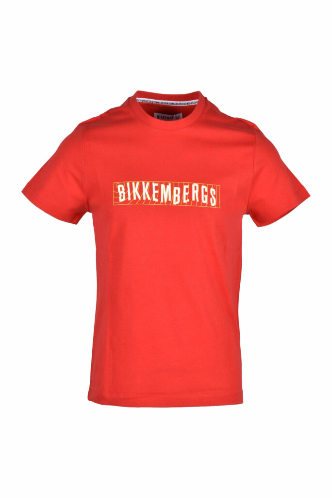 T-shirt BIKKEMBERGS  Rosso