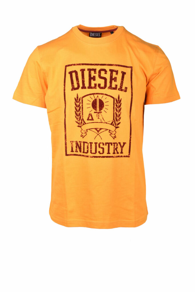 T-shirt Diesel  Arancione
