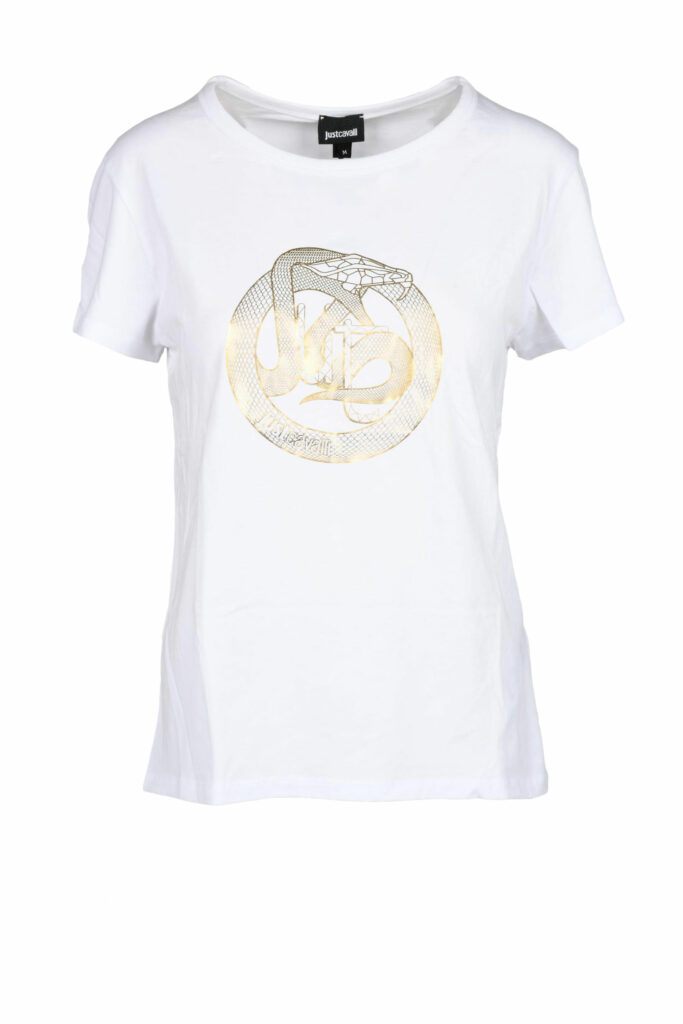 T-shirt Just Cavalli  Bianco