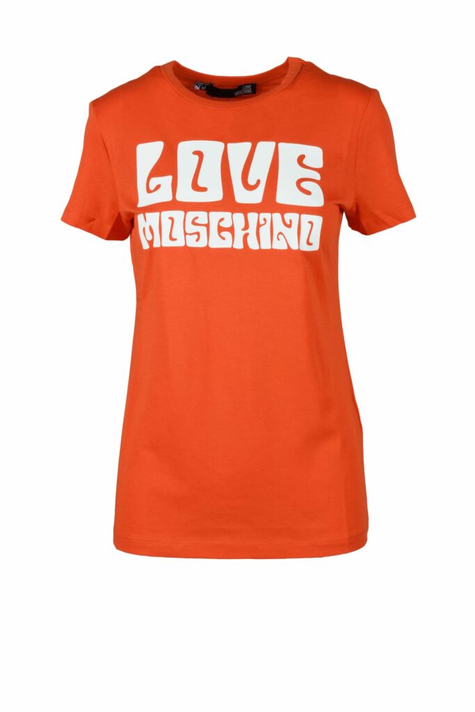 T-shirt Love Moschino  Arancione