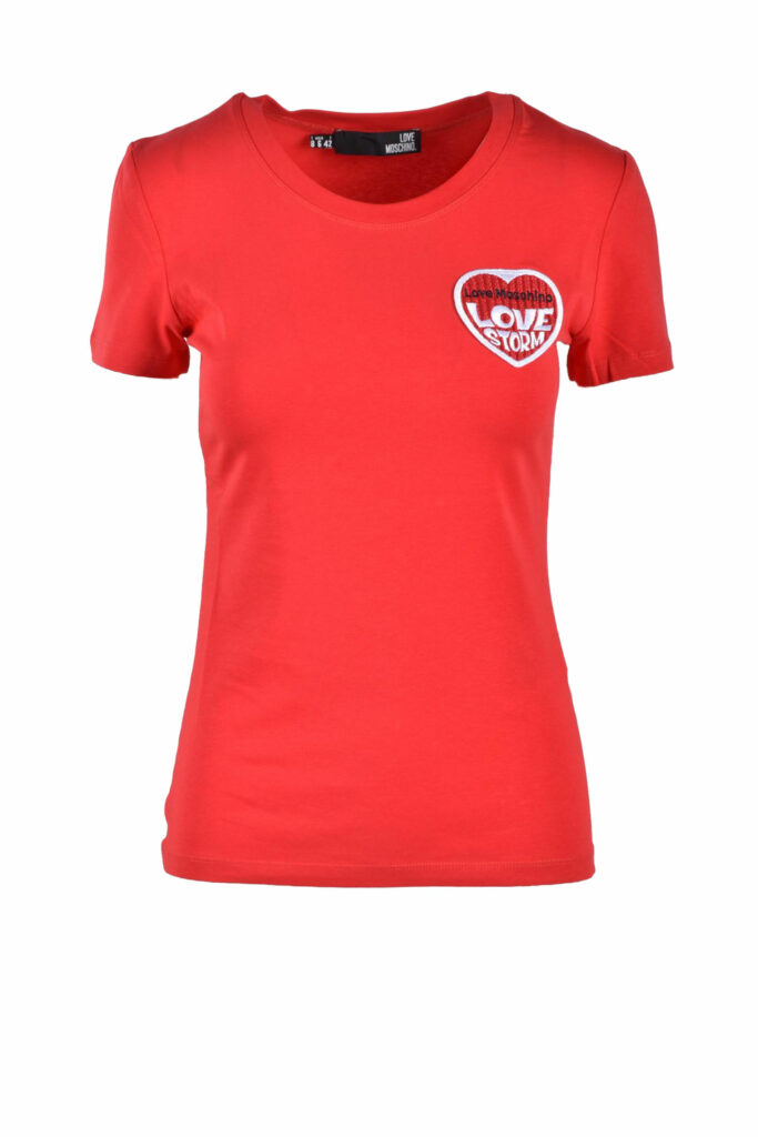 T-shirt Love Moschino  Rosso