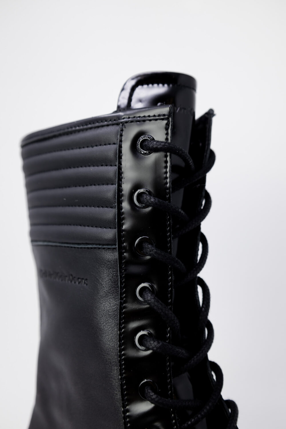 Anfibi Calvin Klein Jeans flatform knee boot l Nero - Foto 9
