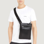 Borsa Calvin Klein ck elevated flatpack repreve Nero - Foto 1