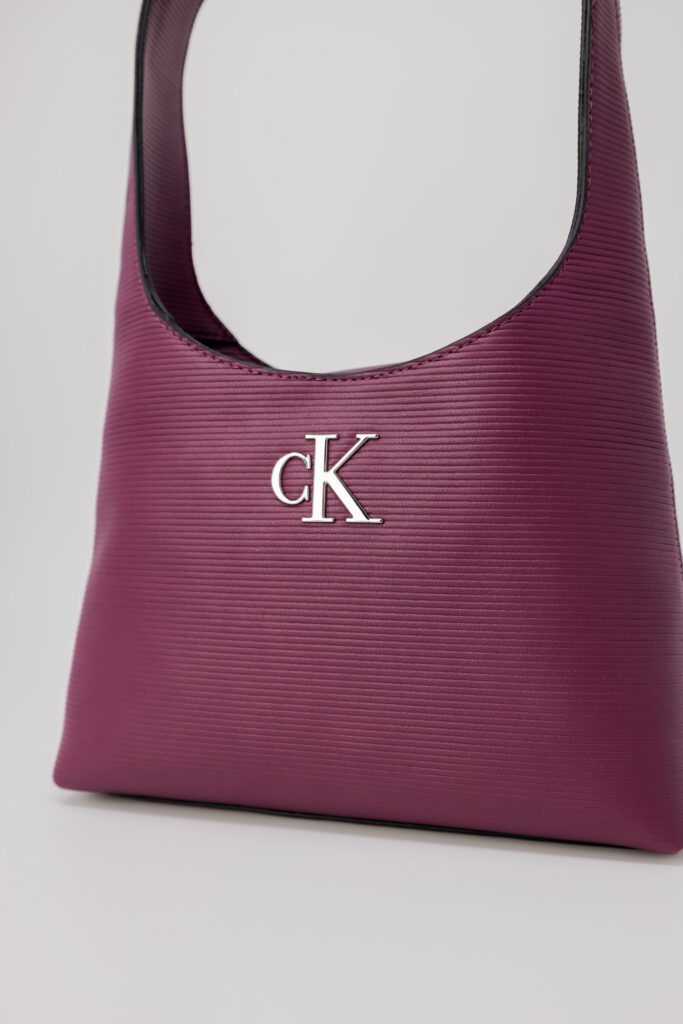 Borsa Calvin Klein Jeans minimal monogram Vinaccia