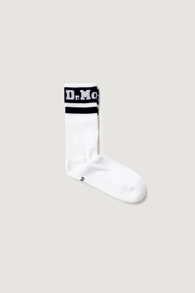 Calzini Dr. Martens athletic logo sock organic cotton blend Bianco