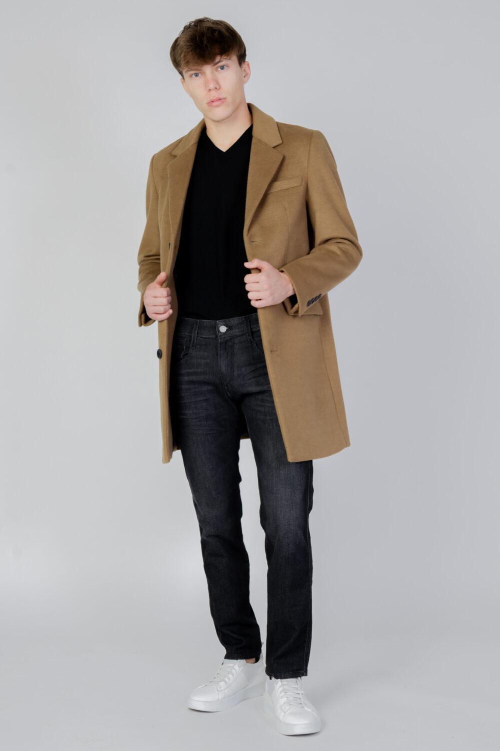 Cappotto Antony Morato russel slim fit Beige scuro - Foto 1