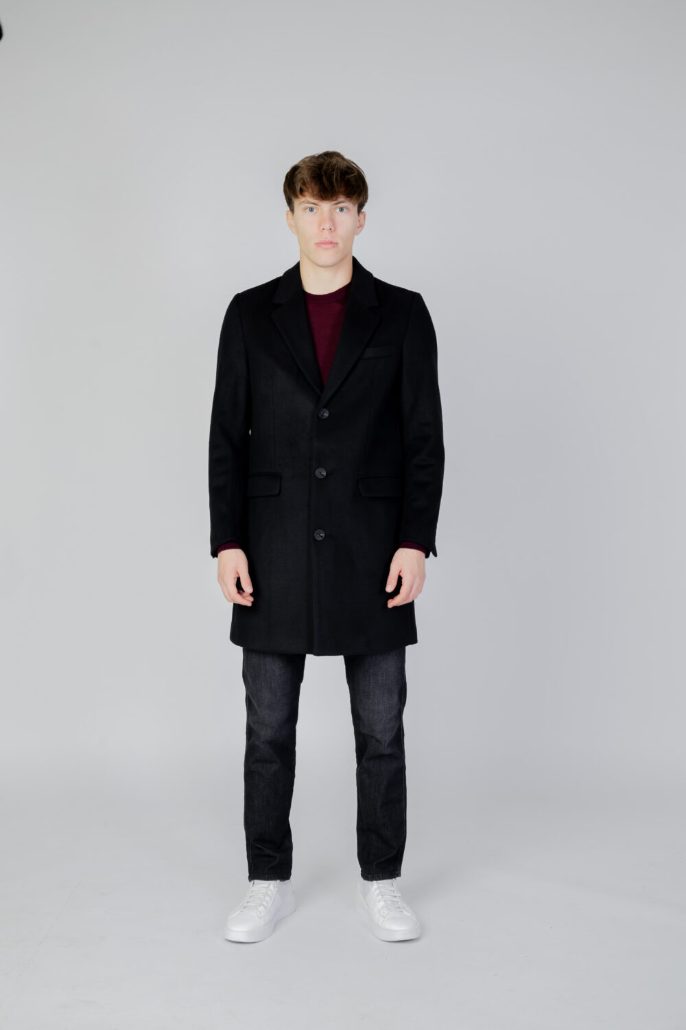 Cappotto Antony Morato russel slim fit Nero - Foto 8