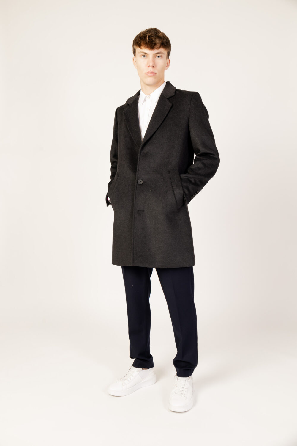 Cappotto Antony Morato mathias regular fit Nero - Foto 5