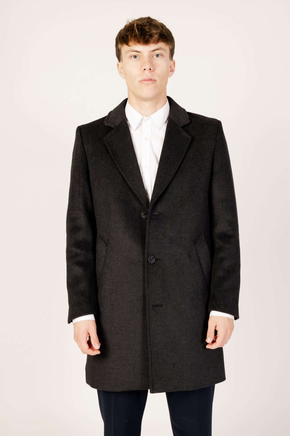 Cappotto Antony Morato mathias regular fit Nero - Foto 6