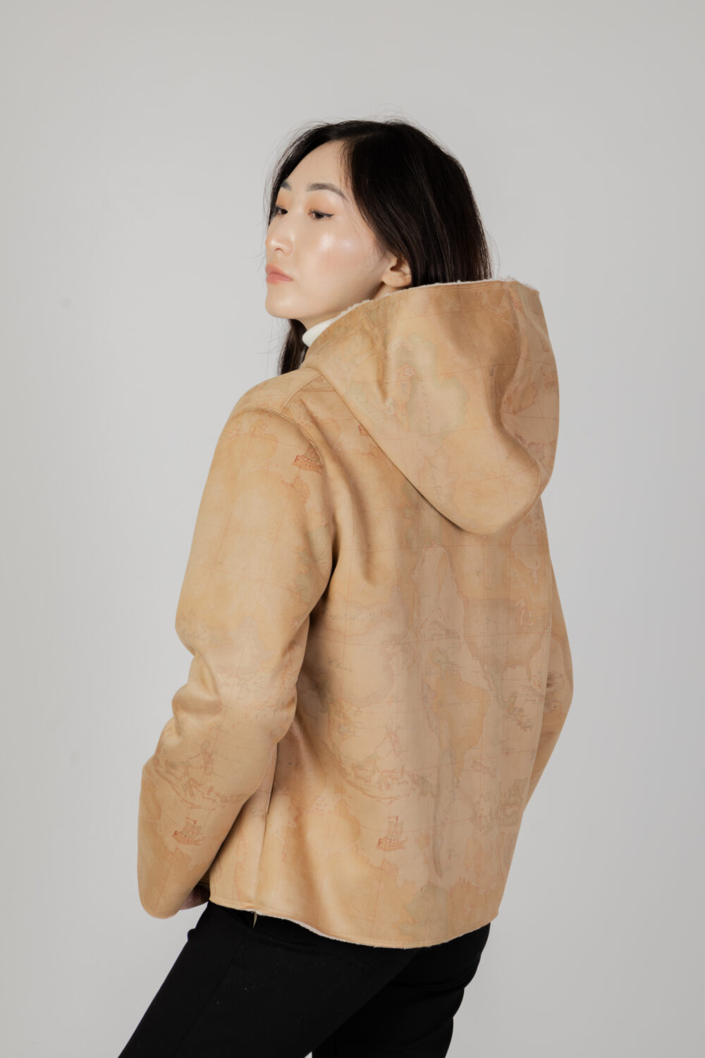 Cappotto Alviero Martini Prima Classe Beige - Foto 3