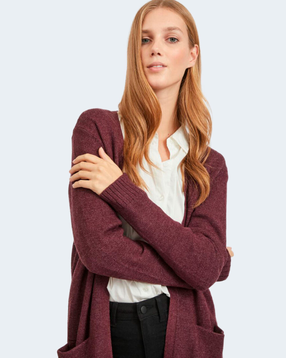 Cardigan Vila Clothes viril open l/s knit - noos Viola - Foto 3