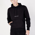 Felpa con cappuccio Calvin Klein Jeans institutional hoodie Nero - Foto 1