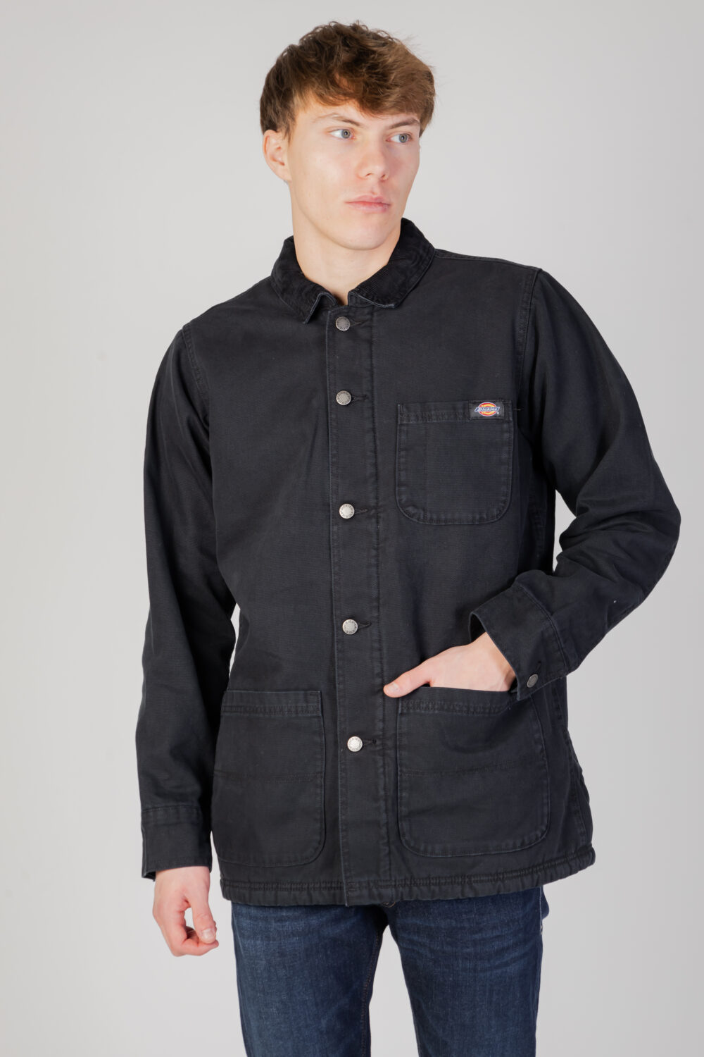 Giacchetto Dickies dickies duck canvas sw Nero - Foto 6