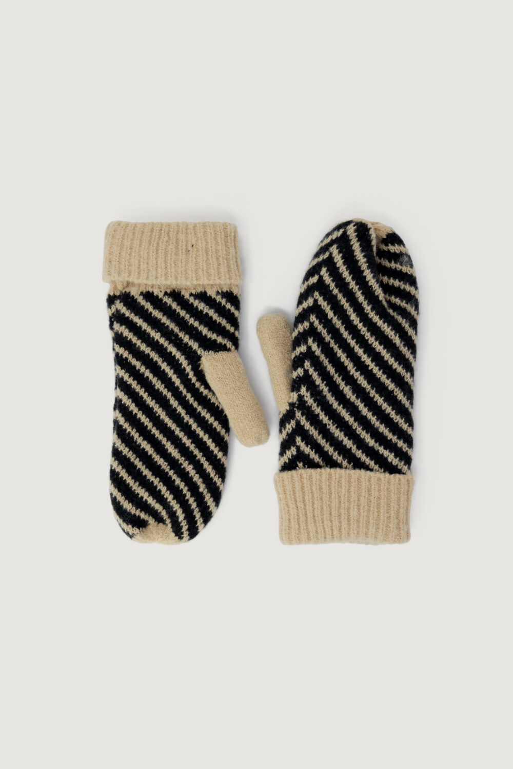 Guanti Only onllauretta knit mittens cc Beige - Foto 2