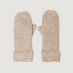 Guanti Vero Moda vmluca rib mittens ga Beige - Foto 1