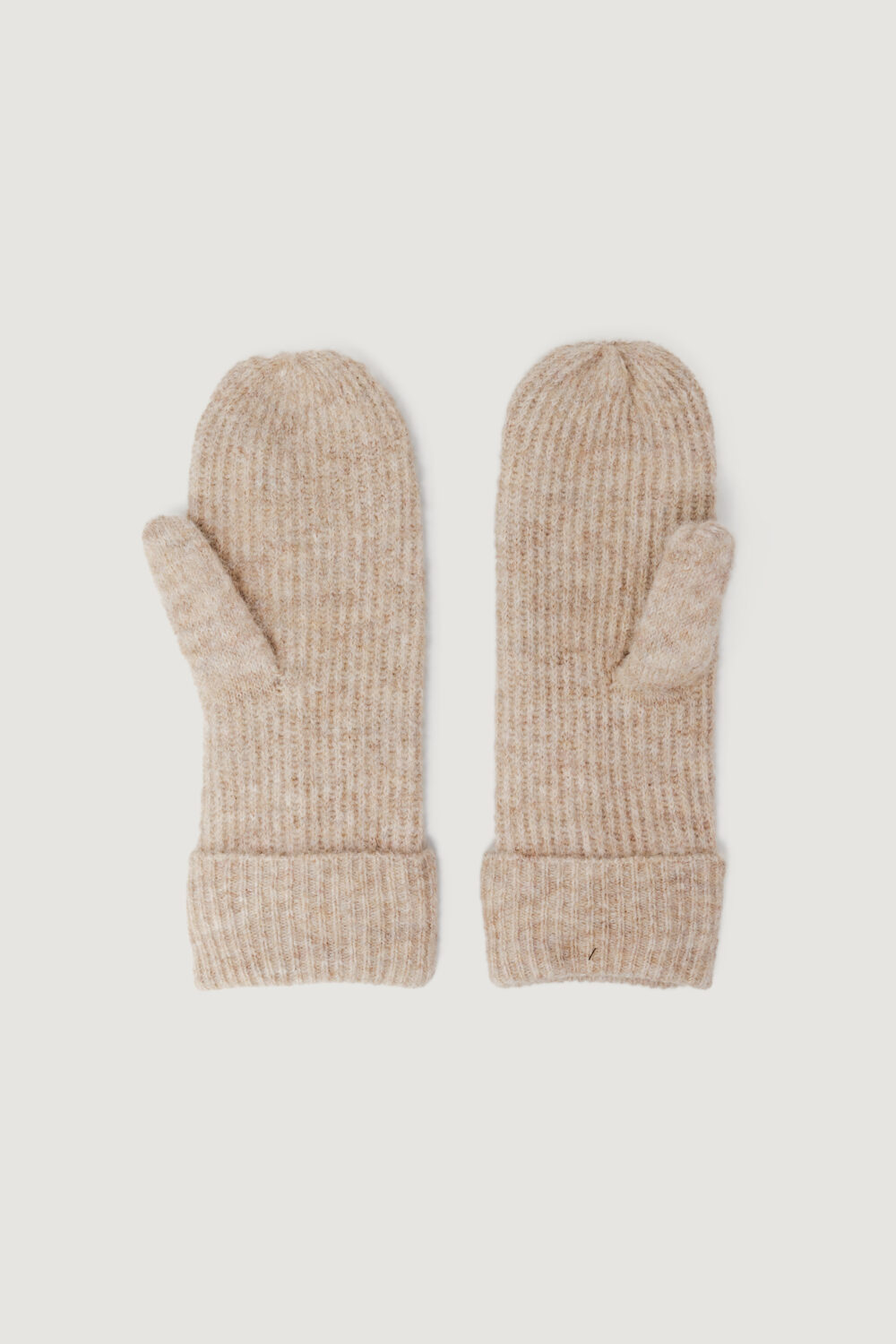 Guanti Vero Moda vmluca rib mittens ga Beige - Foto 3