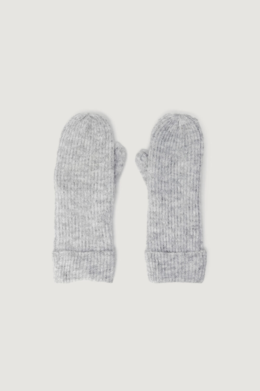 Guanti Vero Moda vmluca rib mittens ga Grigio Chiaro - Foto 1