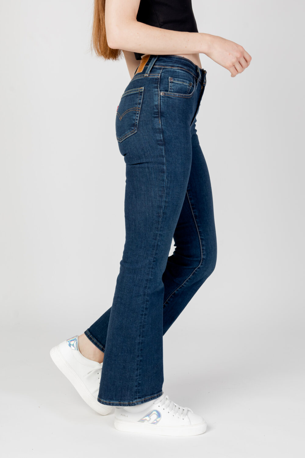 Jeans bootcut Levi's® 726 hr flare Denim scuro - Foto 6